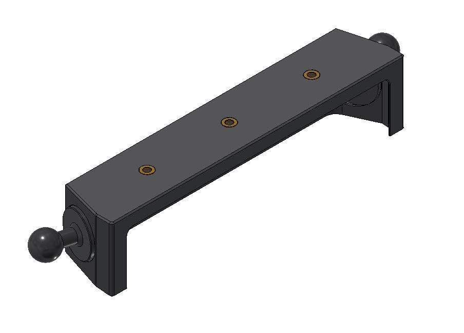 Ford Explorer 8" screen  mounting sleeve