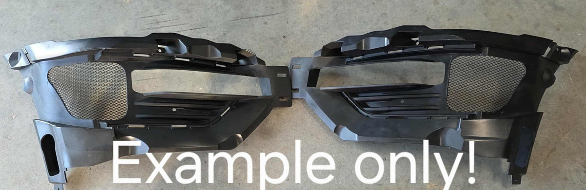 20-24 Ford Explorer ST Fog Light Vent Cutting Templates